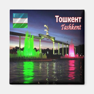 UZ006 UZBEKISTAN, Taschkent, Asien, Kühlschrank Magnet