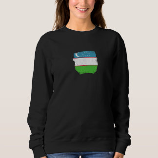 Uzbekistan Proud Uzbek Flag   Sweatshirt