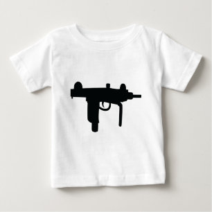 Uzi Gewehr-Waffenikone Baby T-shirt