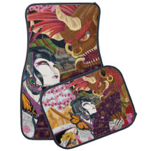 Uzumi und das Oni Auto-Matten-Set von 4