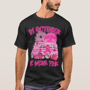 V2DJ Schulbusfahrer Leopard Brustkrebs T-Shirt