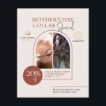 V4 Custom for Jackie_Mother's Day Promo Flyer<br><div class="desc">// Hinweis: Die verwendeten Logo-Abbildungen sind nur Platzhalter. Sie müssen vor der Bestellung/dem Druck Ihr eigenes Foto ersetzen.</div>