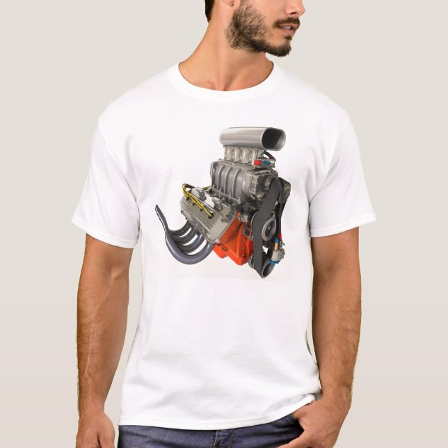 V8 Engine T-Shirt (Vorderseite)