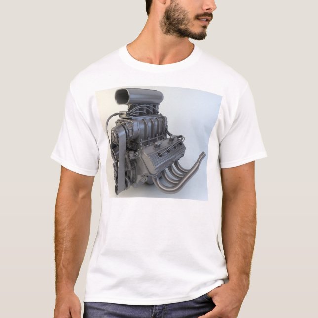 V8 Engine T-Shirt (Vorderseite)