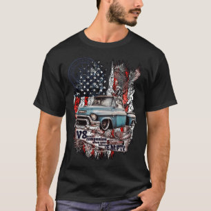 V8 Legendary Lieferwagen GMC 100 American lustige T-Shirt