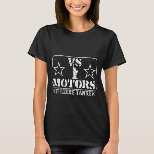 V8-Motor, US-Auto, Fahrer Maschinenmechaniker Lieb T-Shirt