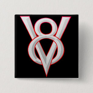 V8-Symbol Button