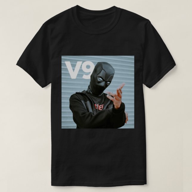 V9 UK Drill Classic T - Shirt (Design vorne)