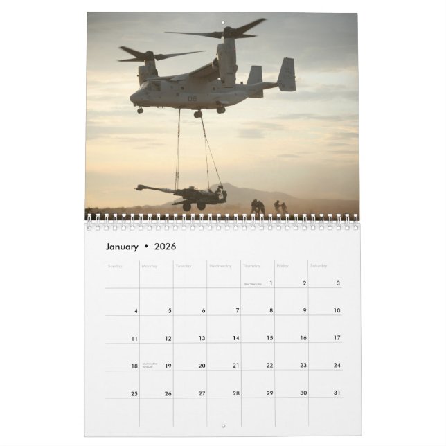 V-22 Osprey 2012 Kalender (Jan 2026)