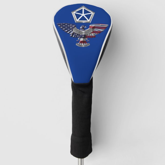 V Corps “Es wird getan” Adler Golf Headcover (Vorderseite)