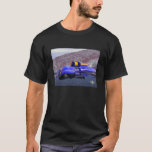 V.E.M. - Trilomobil Flugzeug, Science Fiction T-Shirt<br><div class="desc">Animationsrahmen aus unserem 3D Science Fiction Film Hyperion. Trilomobil fliegt über Hyperion's Lagune.Bulgan und Alessandro lumini (c)</div>