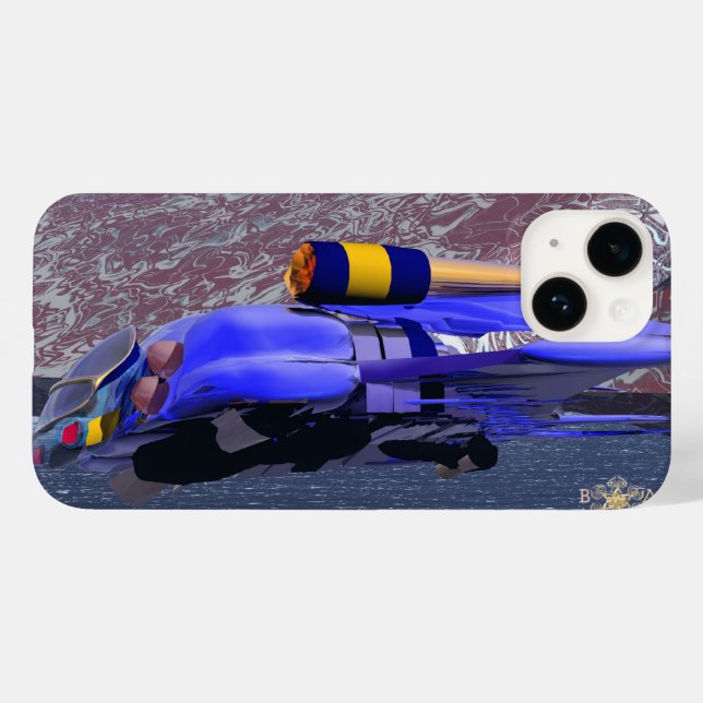 V.E.M. - TRILOMOBILfahrzeug Case-Mate iPhone Hülle (Rückseite (Horizontal))