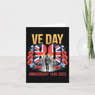V E Tag 80 Jubiläum 2025 Flag Ve Day Kostüm Karte