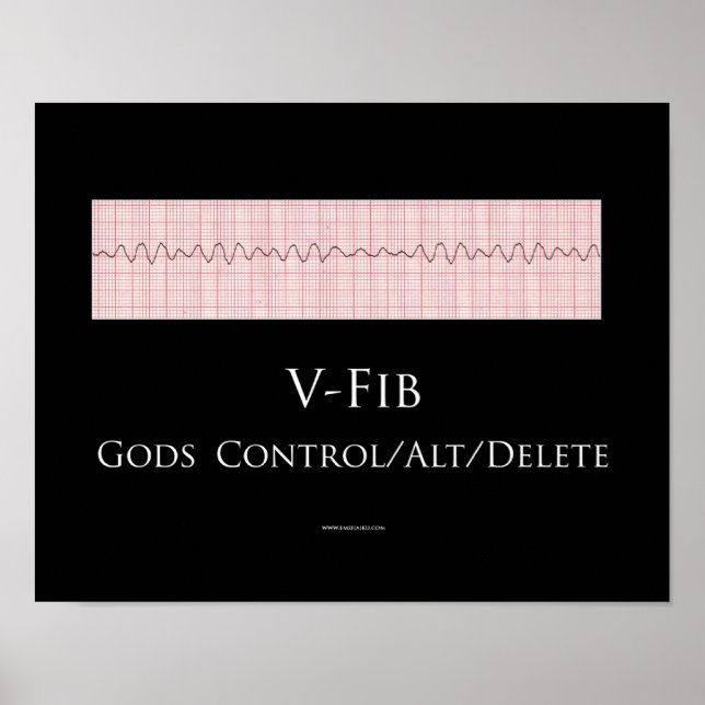 V Fib Poster (Vorne)