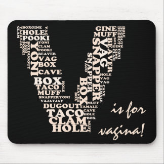 V für Vaginasieg in Michigan Mousepad