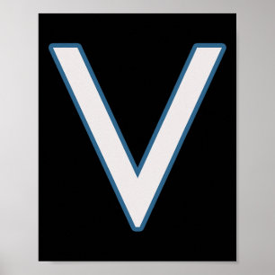 V Games Funny Gaming Video Game Adult Poster