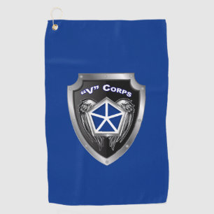 V Gepanzerte Korps, angepasster Schild Golfhandtuch