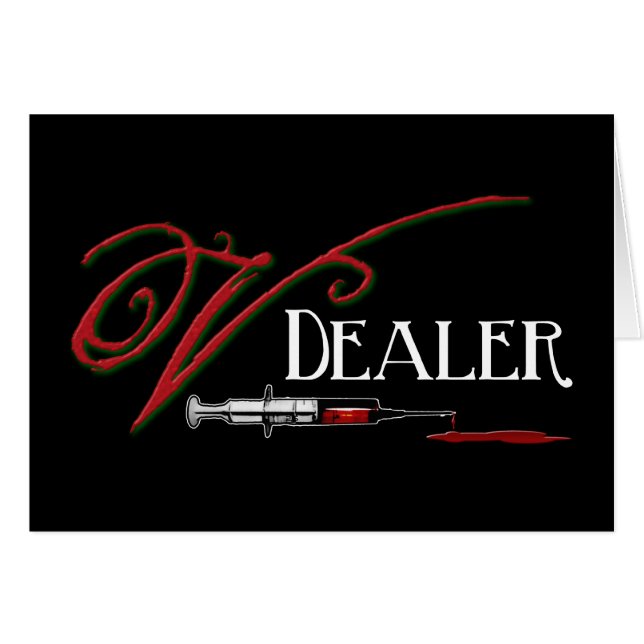 V Händler - Vampirs-Blut (Vorderseite (Horizontal))