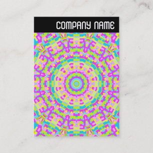V Header - Farbige Kaleidoskop 03 Visitenkarte