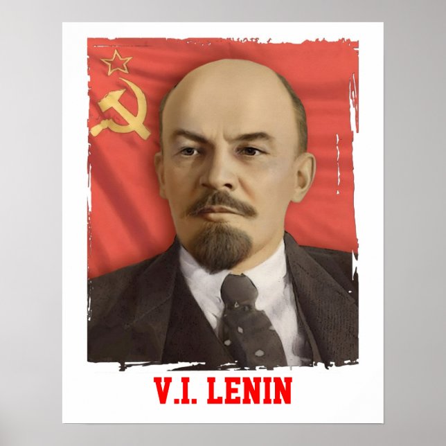 V.I. Lenin Poster (Vorne)