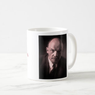 V.I. Lenin - sowjetischer Gewerkschaft Boss - UdSS Kaffeetasse