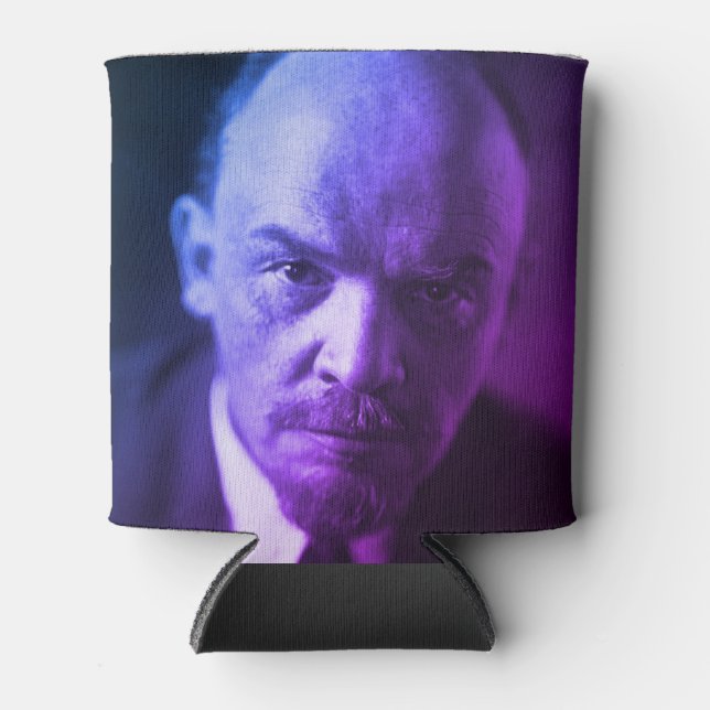 V.I. Lenin - sowjetischer Gewerkschaft-Chef - CCCP Dosenkühler (Vorderseite)