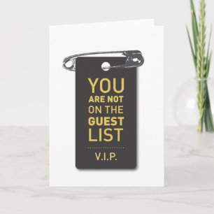V.I.P. KARTE