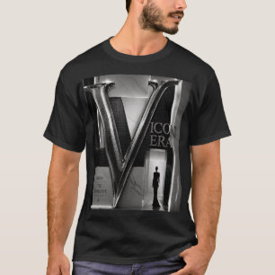 V ICON ERA - Chrome Mosaik Luxus-T-Shirt - BESITZE T-Shirt