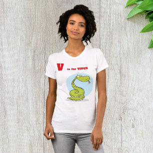 V is for Viper Womens T - Shirt