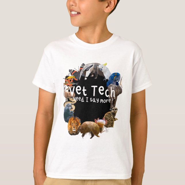 V ist für Veterinärmedizin T-Shirt (Vorderseite)