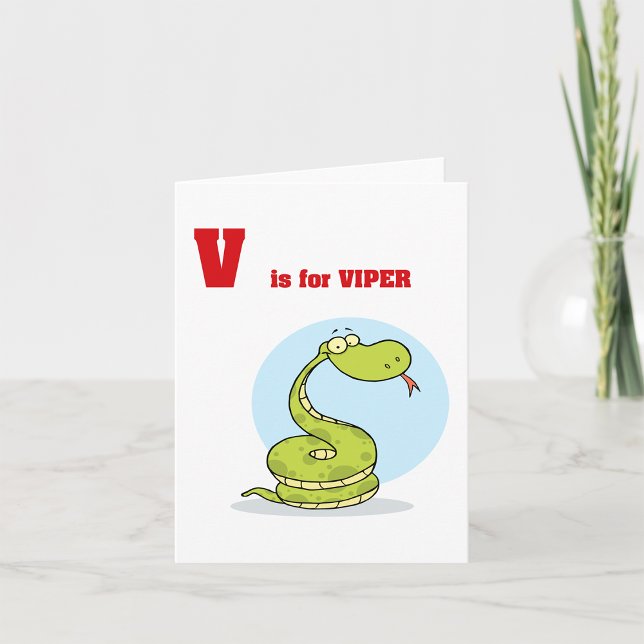 V ist für Viper-Mitteilungskarten geeignet Karte (Von Creator hochgeladen)