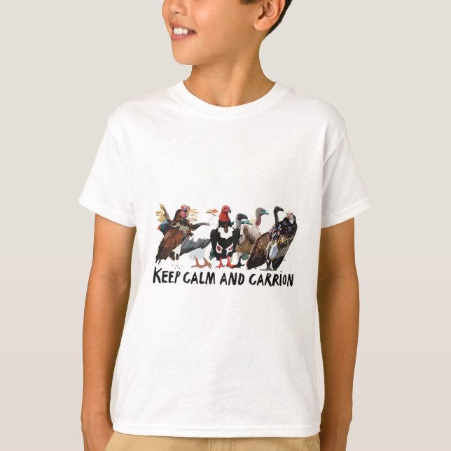 V ist für Vulture T-Shirt (Vorderseite)