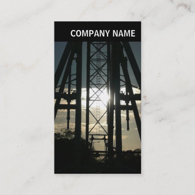 V Kopfzeile - Bild - Bau des großen Rades Visitenkarte (Vorderseite)