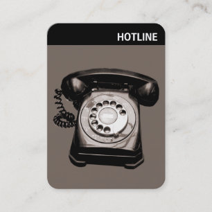 V-Kopfzeile - Foto - Hot Line - Warme Töne Visitenkarte