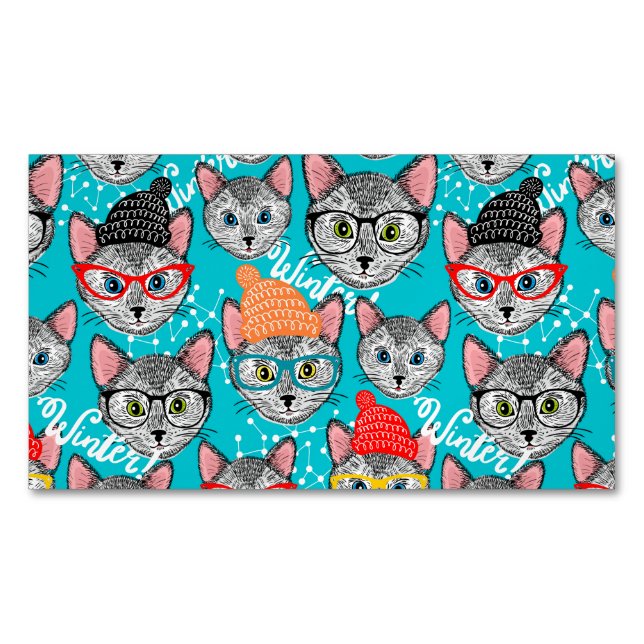 V MAGNETISCHE VISITENKARTE (Vorderseite)