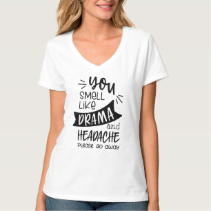 V-Neck-T - Shirt für Frauen