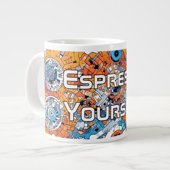 V-Puls 2 Spezielle Tasse (Vorderseite Links)