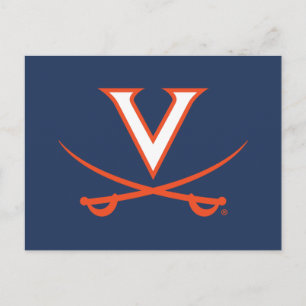 V Säbel Einladungspostkarte