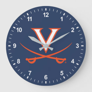 V Säbel Große Wanduhr
