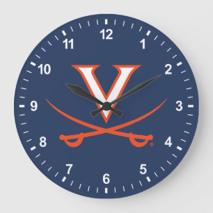 V Säbel Große Wanduhr