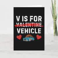 V steht für lustiges altes retro-vintage Auto Clic