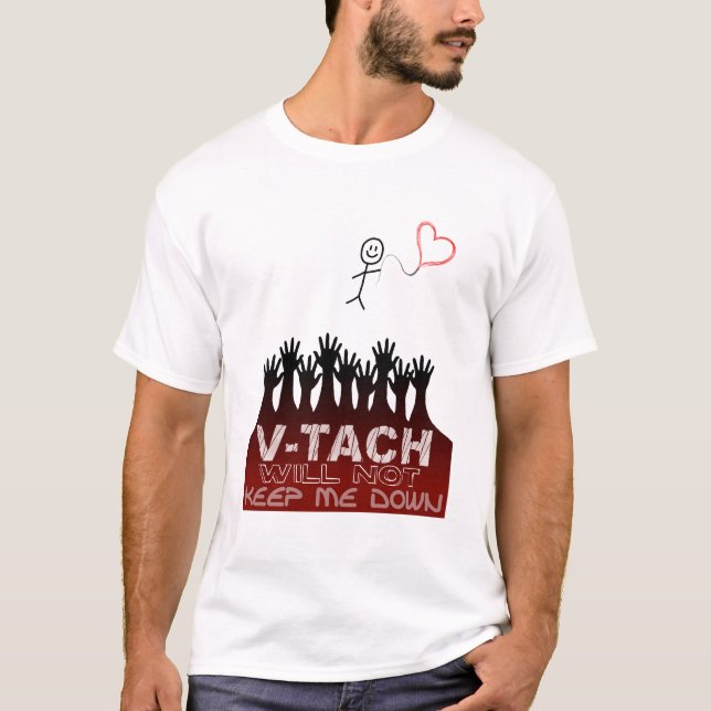 V-tach Behalte mich nicht T-Shirt (Vorderseite)