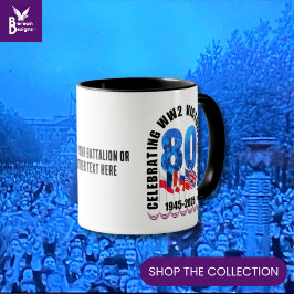 V. TAG 80 Jubiläumssieg in Europa WW2 Tasse