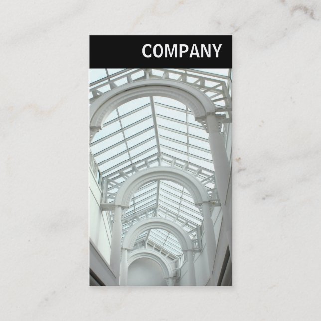 V Überschrift - Arcade/Mall Visitenkarte (Vorderseite)