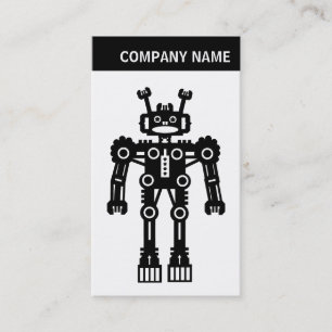 V. Überschrift - Foto - Roboter Visitenkarte