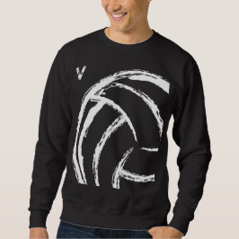 V Volleyball (Front u. Rückseite) - Sweatshirt