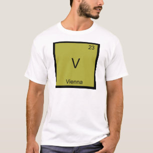V. Wiener T - Shirt für Funny Chemistry Element