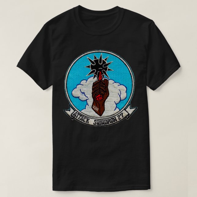 VA27 ATTACK SQUADRON STORE T-Shirt (Design vorne)