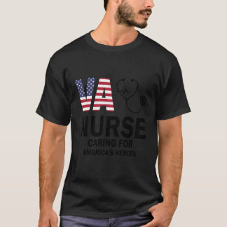 Va Nurse Kümmre für Amerikas Helden T-Shirt