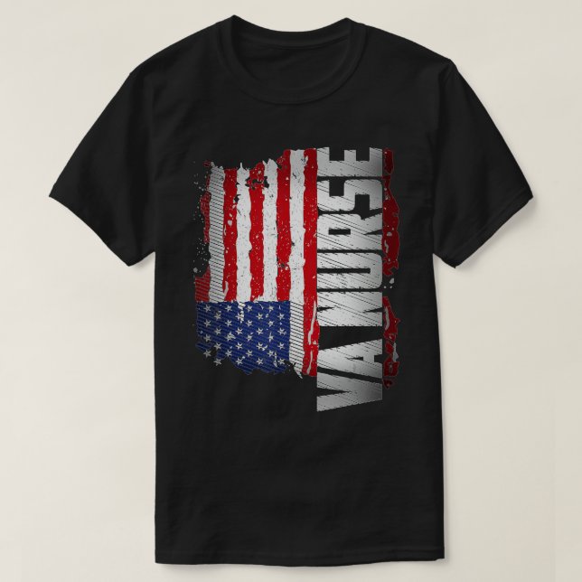 VA Nurse Veterans Affairs Nurse T-Shirt (Design vorne)